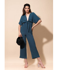 SOLANA V NECK JUMPSUIT