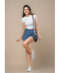 BROOKE DENIM SKIRT