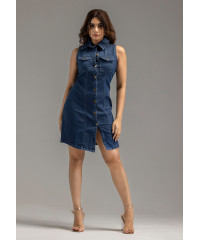 TANJI DENIM DRESS