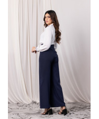 LORA PRINTED WHITE SHIRT