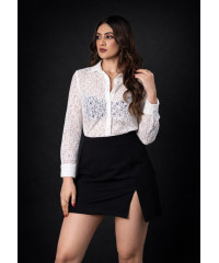 MICAH LACE LONG SLEEVE BLOUSE 