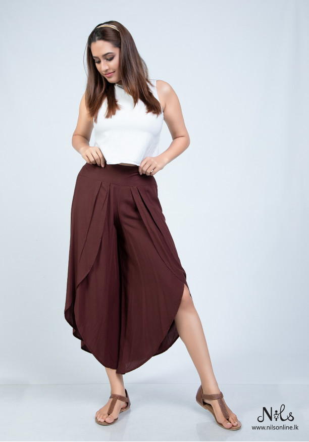 PETAL HEM CASUAL PANT